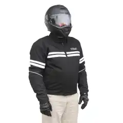 ARTECH STRIPE JAKKE, SORT