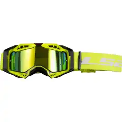 LS2 Aura Crossbriller Hi-Vis Gul Ramme/ Sølv Glass